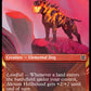 (299) Magic The Gathering Zendikar Rising: Extras Single: Akoum Hellhound  Common
