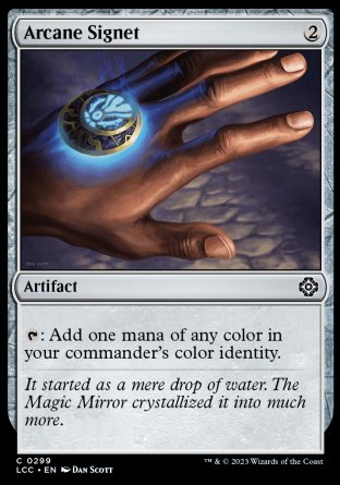 (299) Magic The Gathering Commander: The Lost Caverns of Ixalan Single: Arcane Signet  Common
