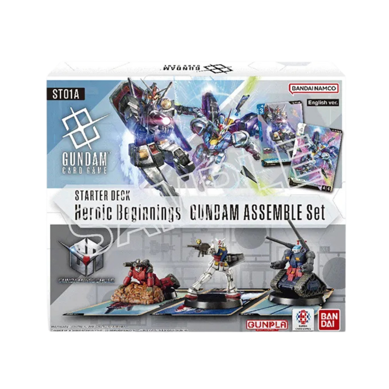 Gundam TCG X Gundam Assemble: Starter Deck Heroic Beginnings ST01A