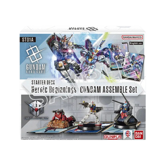 Gundam TCG X Gundam Assemble: Starter Deck Heroic Beginnings ST01A