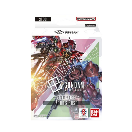 Gundam TCG: Starter Deck - Zeon's Rush ST03