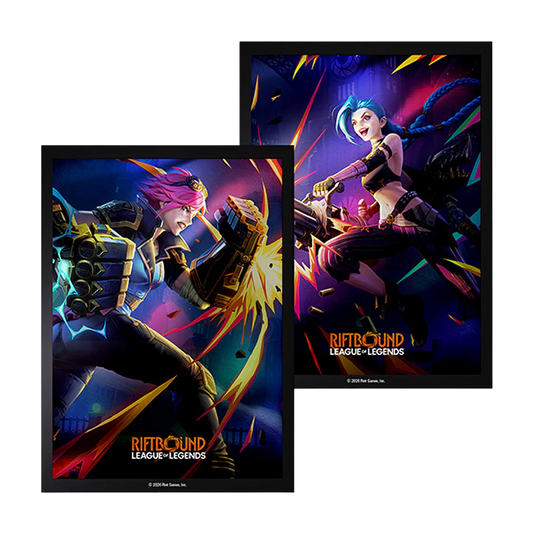 Riftbound: League of Legends - Vendetta Vi Vs Jinx Art Sleeves