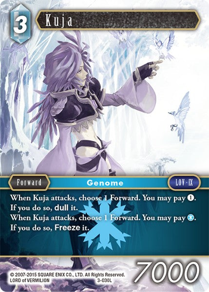 (030) Final Fantasy TCG Opus III Single: Kuja (3-030) Holo Legend