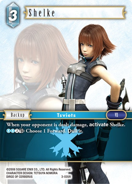 (035) Final Fantasy TCG Opus III Single: Shelke (3-035)  Rare