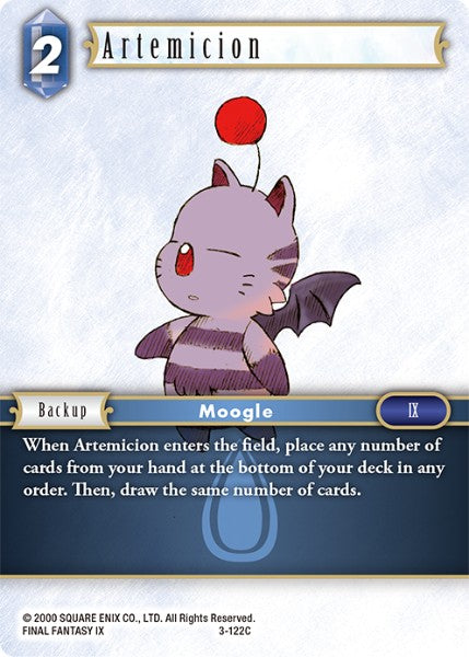 (122) Final Fantasy TCG Opus III Single: Artemicion (3-122) Holo Common