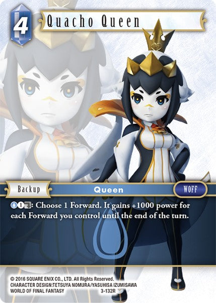 (132) Final Fantasy TCG Opus III Single: Quacho Queen (3-132)  Rare