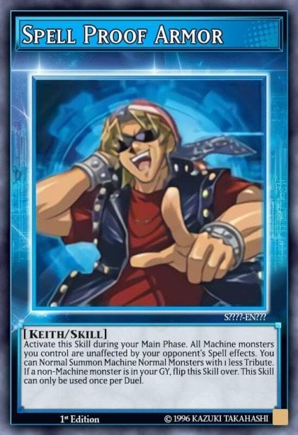 (S02) YuGiOh TCG SBSC: Speed Duel: Scars of Battle Single: Spell Proof Armor (Skill)  Super Rare