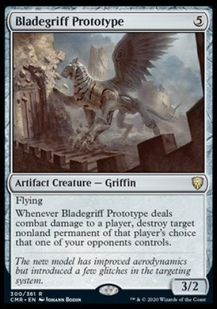 (300/361) Magic The Gathering Commander Legends Single: Bladegriff Prototype  Rare