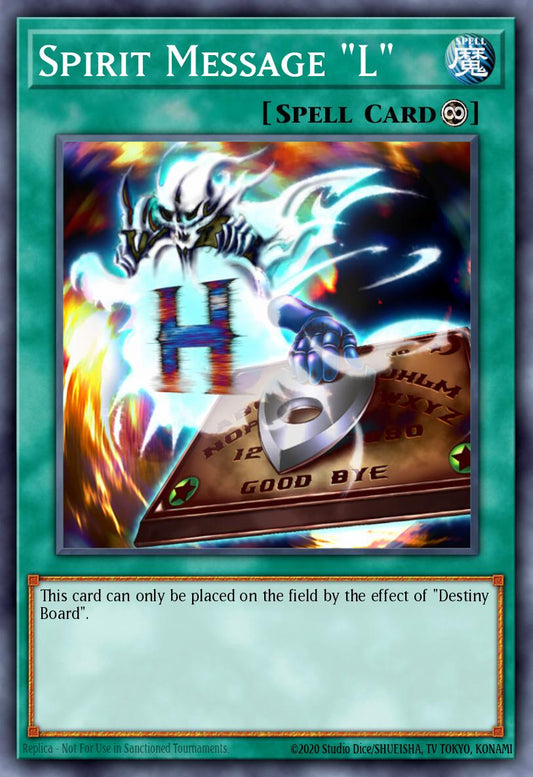 (025) YuGiOh TCG DB2: Dark Beginning 2 Single: Spirit Message L  Common