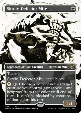 (301) Magic The Gathering Phyrexia: All Will Be One: Extras Single: Skrelv, Defector Mite (V.1)  Rare