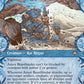 (302) Magic The Gathering Bloomburrow: Extras Single: Azure Beastbinder Holo Rare