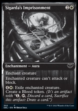 (302) Magic The Gathering Innistrad: Double Feature Single: Sigarda's Imprisonment  Common