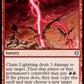 (302) Magic The Gathering Jumpstart Single: Chain Lightning  Uncommon