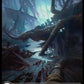 (302) Magic The Gathering Magic: The Gathering - FINAL FANTASY Single: Swamp (V.3)  Land