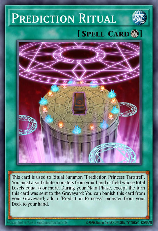 (087) YuGiOh TCG DLCS: Dragons of Legend: The Complete Series Single: Prediction Ritual  Common