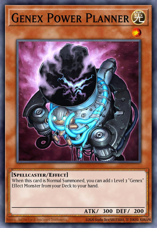 (055) YuGiOh TCG BLTR: Battles of Legend: Terminal Revenge Single: Genex Power Planner  Ultra Rare