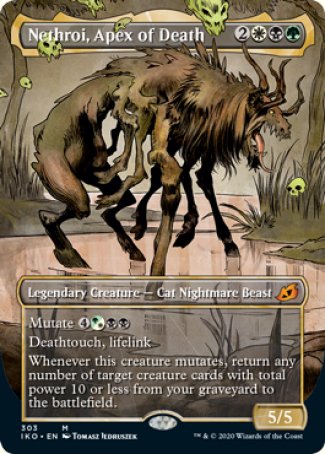 (303) Magic The Gathering Ikoria: Lair of Behemoths: Extras Single: Nethroi, Apex of Death (V.1)  Mythic