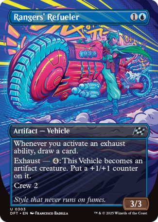 (303) Magic The Gathering Aetherdrift: Extras Single: Rangers' Refueler  Uncommon