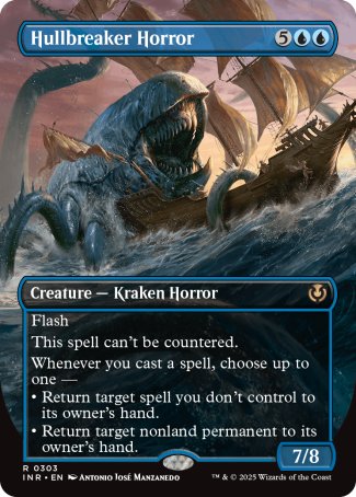 (303) Magic The Gathering Innistrad Remastered: Extras Single: Hullbreaker Horror (V.1) Holo Rare
