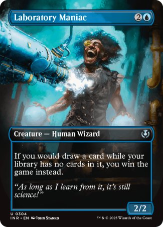 (304) Magic The Gathering Innistrad Remastered: Extras Single: Laboratory Maniac (V.1)  Uncommon