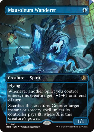 (305) Magic The Gathering Innistrad Remastered: Extras Single: Mausoleum Wanderer (V.1)  Rare