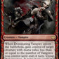 (305) Magic The Gathering Innistrad: Crimson Vow: Extras Single: Dominating Vampire  Rare