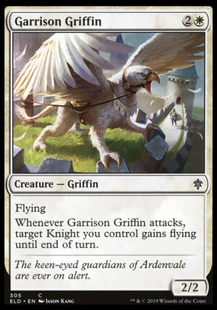 (305) Magic The Gathering Throne of Eldraine: Extras Single: Garrison Griffin  Common