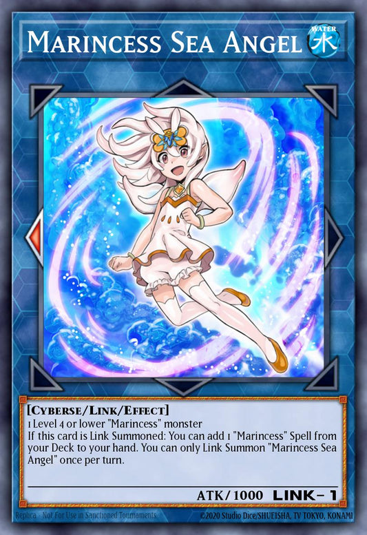 (172) YuGiOh TCG MP20: 2020 Tin of Lost Memories Mega Pack Single: Marincess Sea Angel  Common