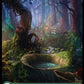 (306) Magic The Gathering Magic: The Gathering - FINAL FANTASY Single: Forest (V.1) Holo Land