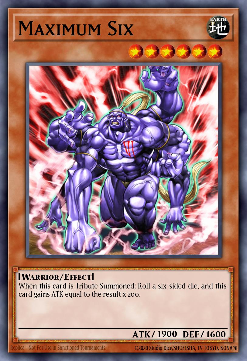(097) YuGiOh TCG LODT: Light of Destruction Single: Maximum Six (V.1 - Ultra Rare)  Ultra Rare