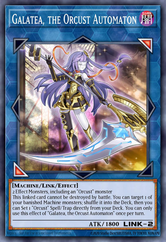 (044) YuGiOh TCG RA03: Quarter Century Bonanza Single: Galatea, the Orcust Automaton (V.7 - Ultimate Rare)  Ultimate Rare