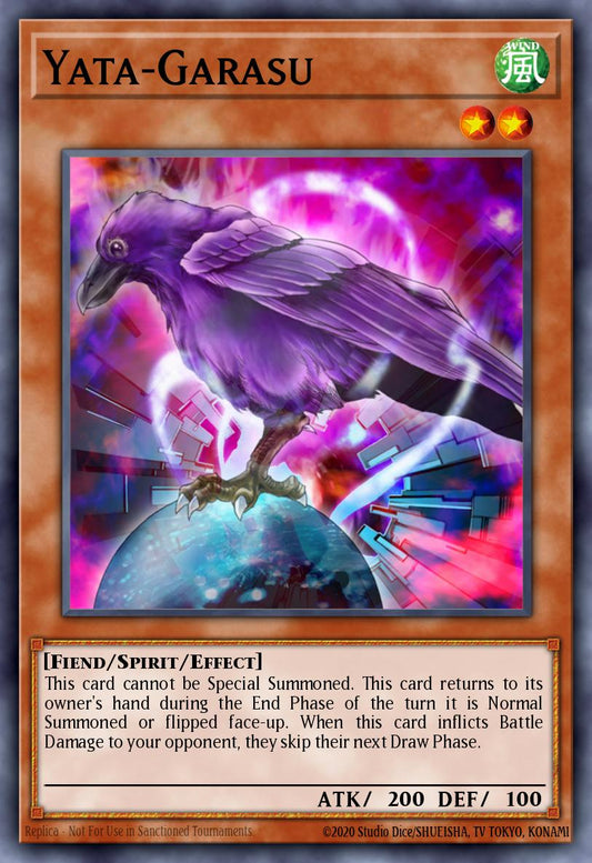 (177) YuGiOh TCG DB2: Dark Beginning 2 Single: Yata-Garasu  Common