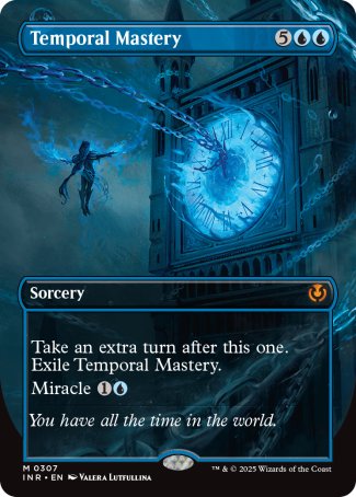 (307) Magic The Gathering Innistrad Remastered: Extras Single: Temporal Mastery  Mythic