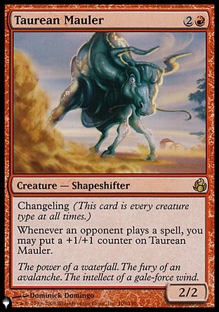 (109) Magic The Gathering The List Single: Taurean Mauler  Rare