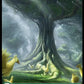 (307) Magic The Gathering Magic: The Gathering - FINAL FANTASY Single: Forest (V.2)  Land