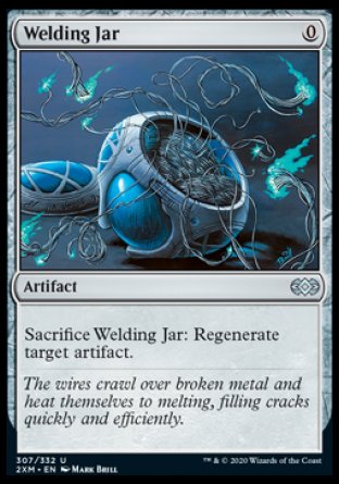 (307/332) Magic The Gathering Double Masters Single: Welding Jar  Uncommon