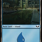 (307) Magic The Gathering Universes Beyond: Warhammer 40000 Single: Island (V.1)  Land