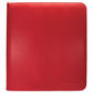 Vivid 12-Pocket Zippered PRO-Binder - Red