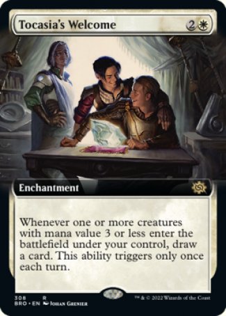 (308) Magic The Gathering The Brothers' War: Extras Single: Tocasia's Welcome Holo Rare
