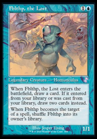 (308) Magic The Gathering Time Spiral Remastered: Extras Single: Fblthp, the Lost  Time Shifted