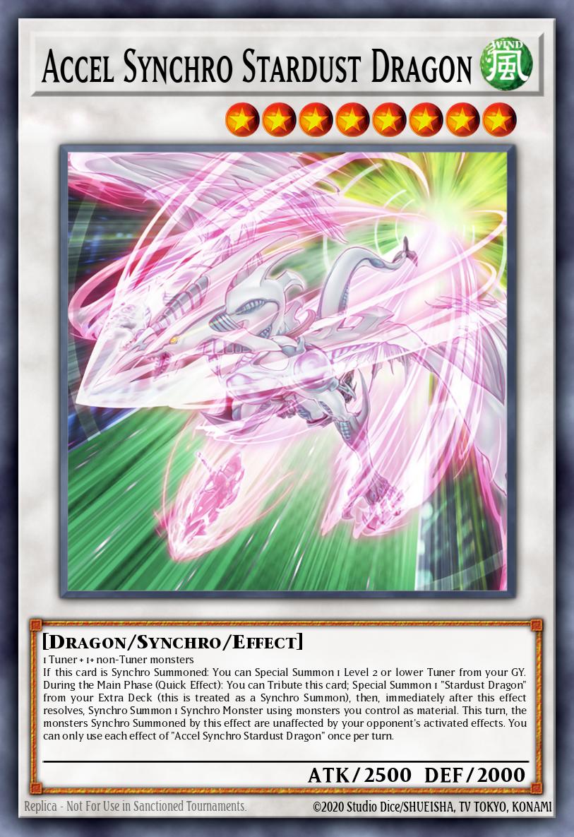 (030) YuGiOh TCG MP24: 25th Anniversary Tin: Dueling Mirrors Single: Accel Synchro Stardust Dragon  Quarter Century Secret Rare