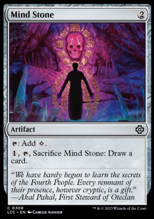 (309) Magic The Gathering Commander: The Lost Caverns of Ixalan Single: Mind Stone  Common