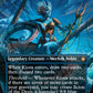 (309) Magic The Gathering Magic: The Gathering Foundations: Extras Single: Kiora, the Rising Tide (V.1) Holo Rare
