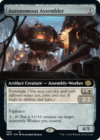 (309) Magic The Gathering The Brothers' War: Extras Single: Autonomous Assembler  Rare