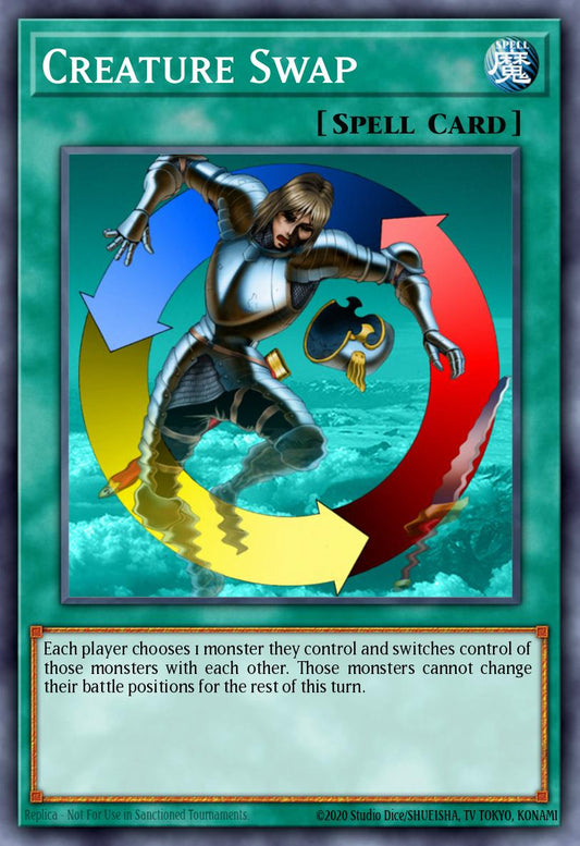 (190) YuGiOh TCG DB2: Dark Beginning 2 Single: Creature Swap  Super Rare