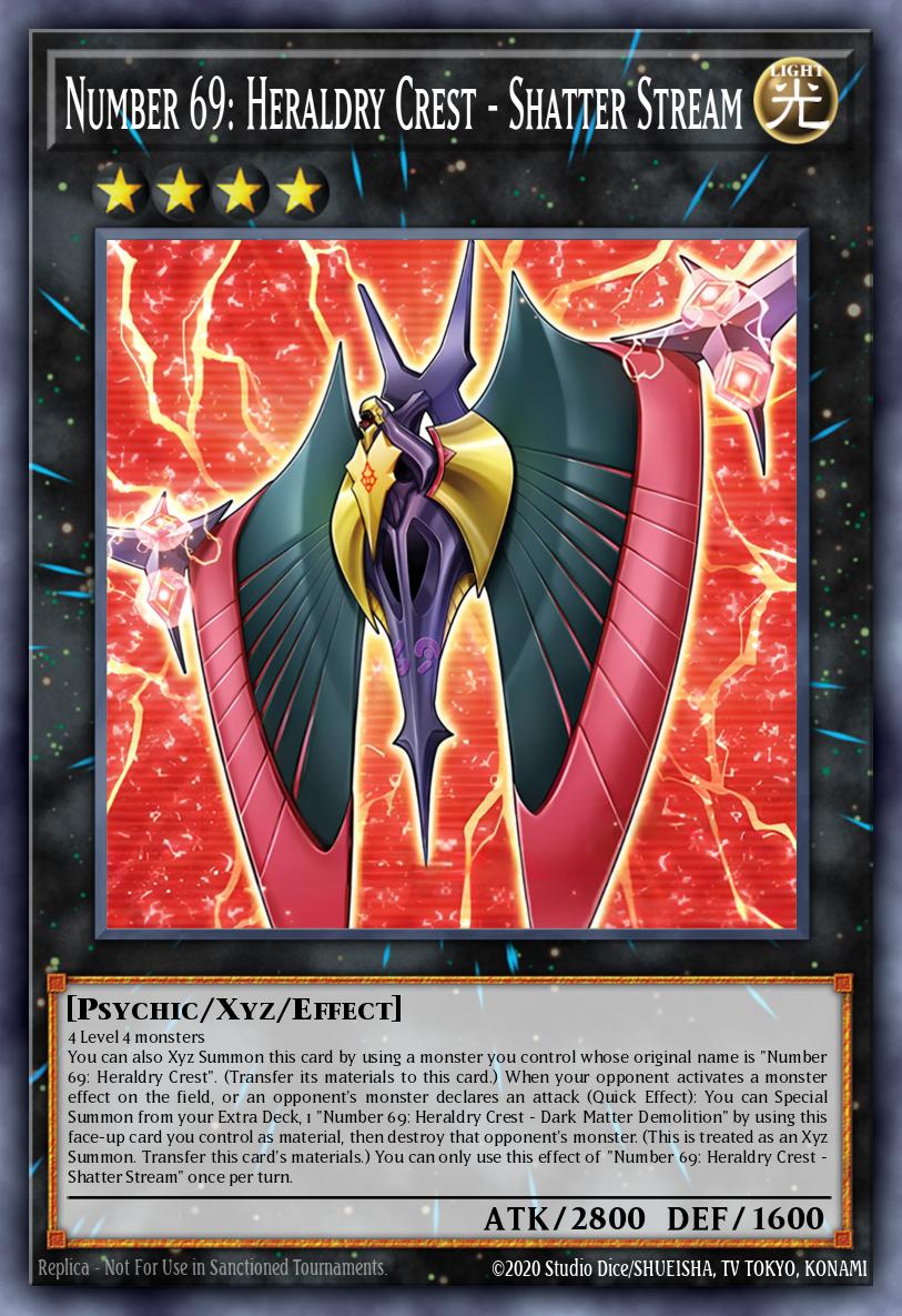 (045) YuGiOh TCG ALIN: Alliance Insight Single: Number 69: Heraldry Crest - Shatter Stream  Common