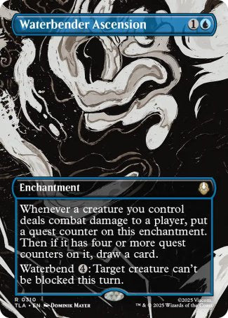 (310) Magic The Gathering Magic: The Gathering | Avatar: The Last Airbender: Extras Single: Waterbender Ascension  Rare