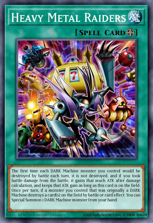(S01) YuGiOh TCG SBSC: Speed Duel: Scars of Battle Single: Heavy Metal Raiders (Skill)  Ultra Rare