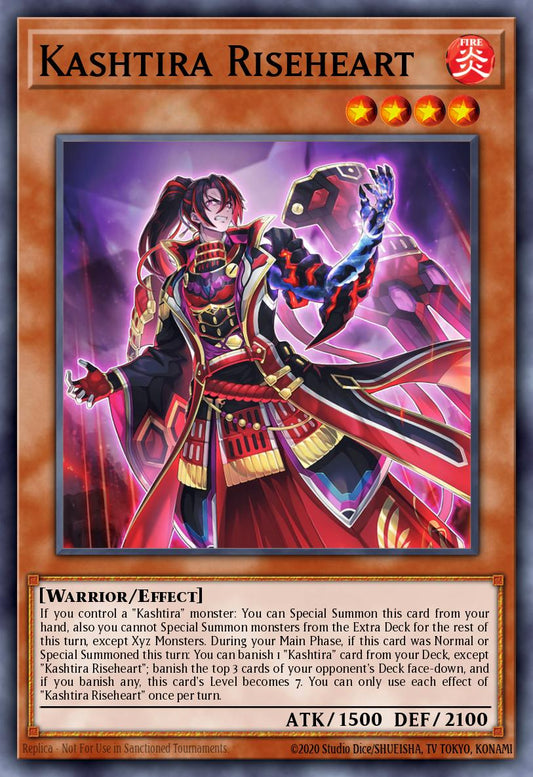 (065) YuGiOh TCG MP24: 25th Anniversary Tin: Dueling Mirrors Single: Kashtira Riseheart  Secret Rare