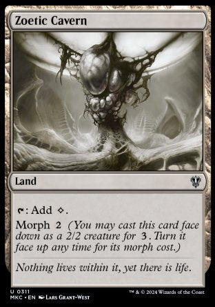 (311) Magic The Gathering Commander: Murders at Karlov Manor Single: Zoetic Cavern  Uncommon